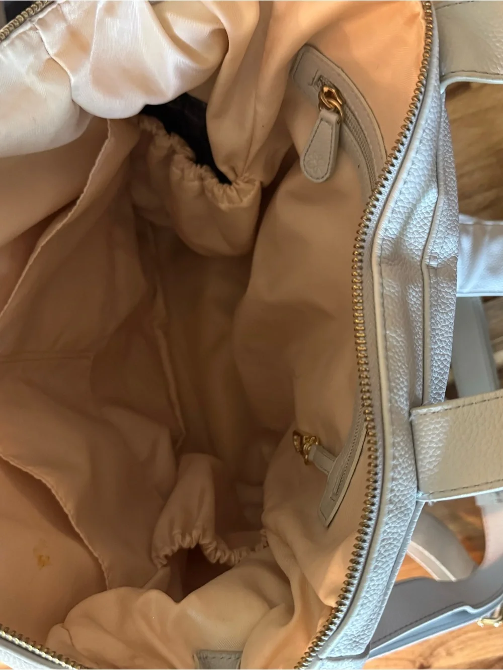 Lily Jade Caroline Diaper Bag - White